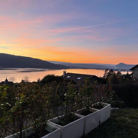 Maisonnette Vue Panoramique Lac D'Annecy Veyrier-du-Lac Exterior foto